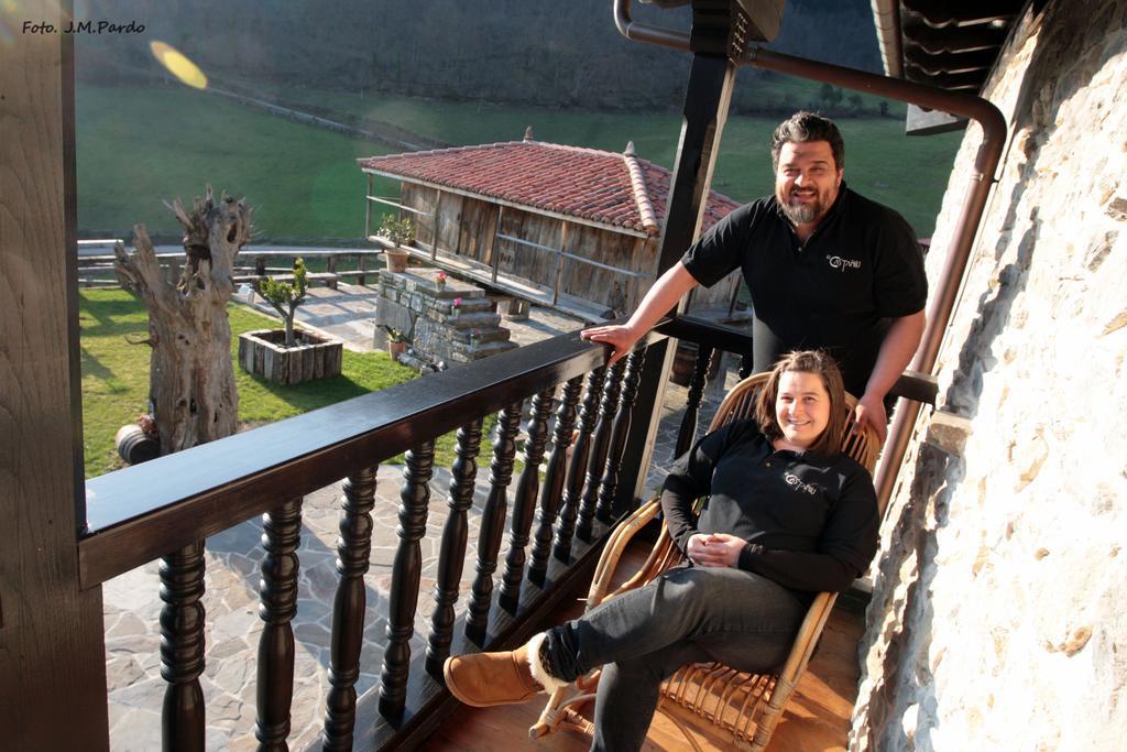 فندق Casona De El Castaniu Serrapio الغرفة الصورة